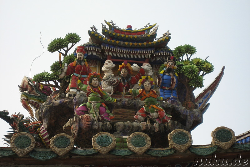 Bao-An Tempel in Taipei, Taiwan