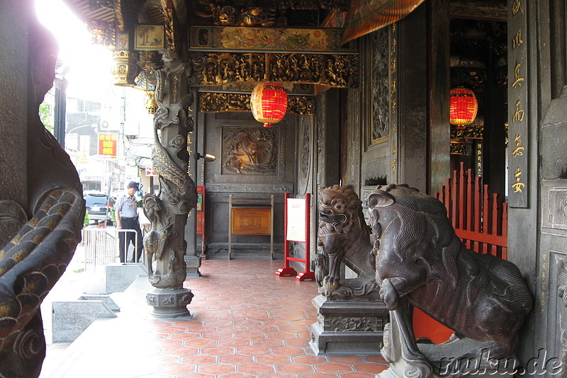 Bao-An Tempel in Taipei, Taiwan