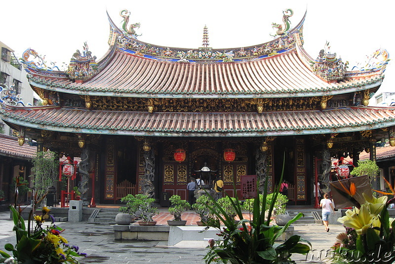 Bao-An Tempel in Taipei, Taiwan