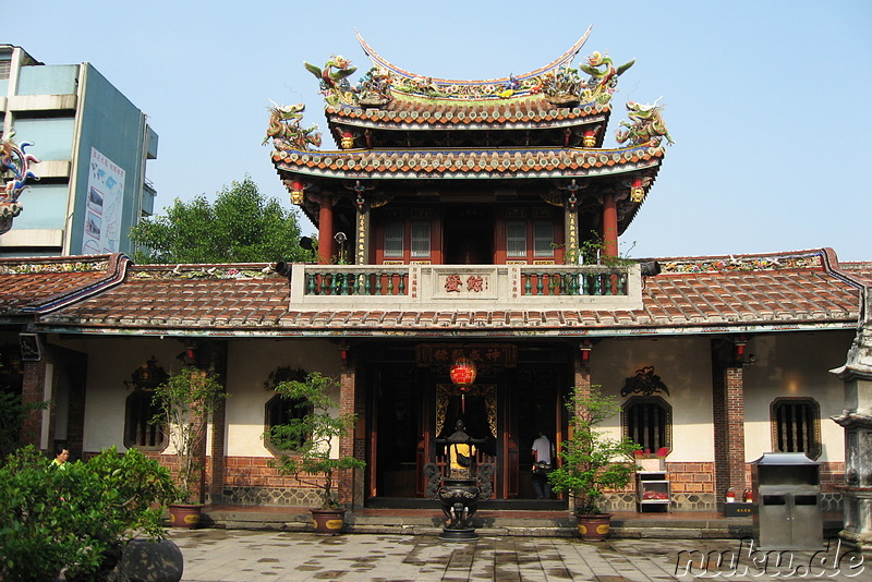 Bao-An Tempel in Taipei, Taiwan