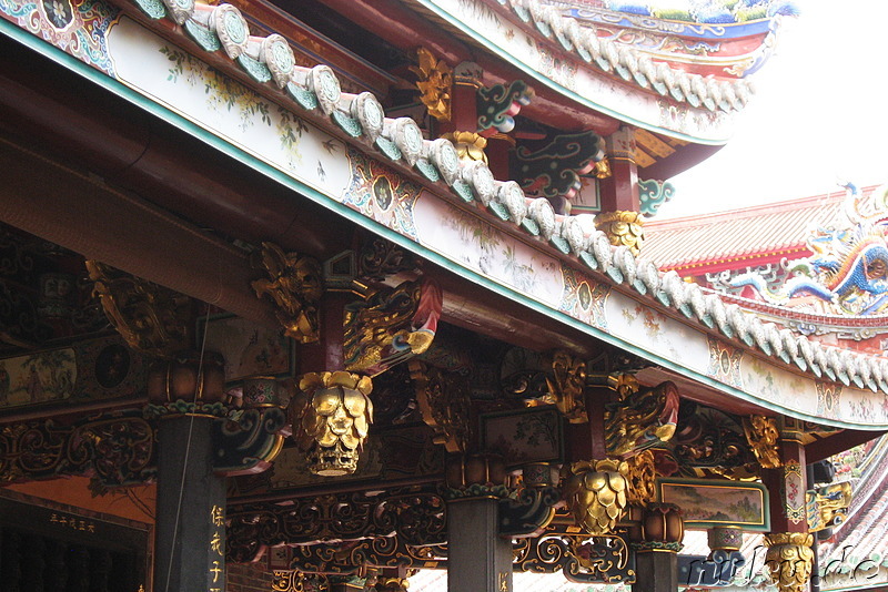 Bao-An Tempel in Taipei, Taiwan