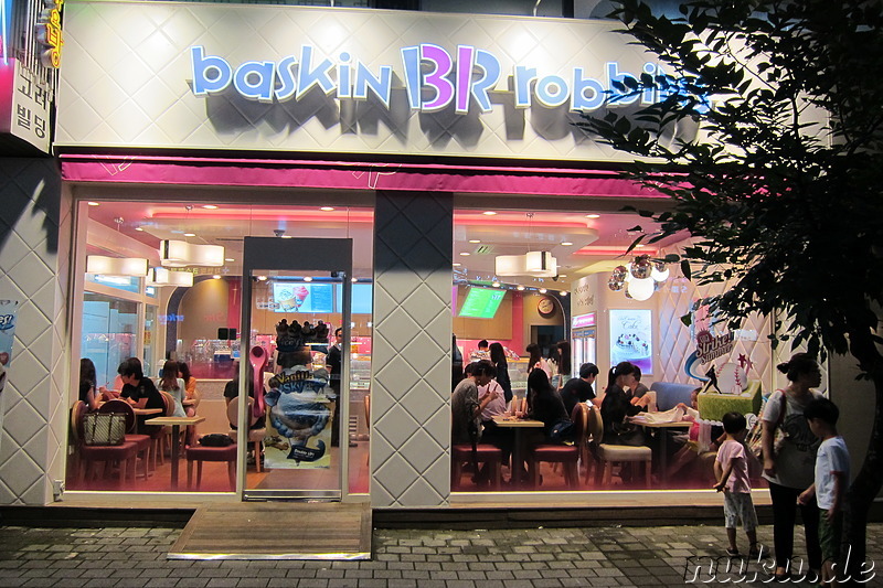 Baskin Robbins - Beliebtes Eiskrem-Franchise in Korea