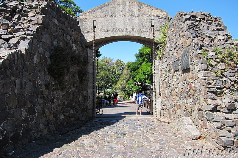 Bastion de San Miguel in Colonia del Sacramento, Uruguay