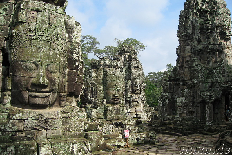 Bayon Tempel in Angkor, Kambodscha