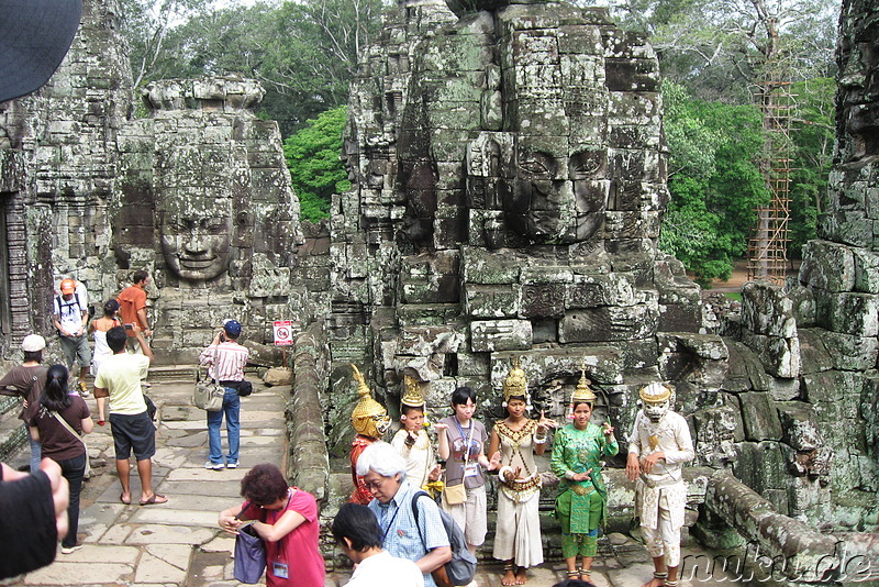 Bayon Tempel in Angkor, Kambodscha