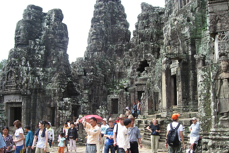 Bayon Tempel in Angkor, Kambodscha