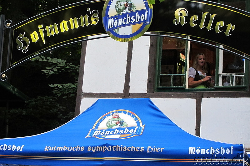 Bei Hofmann's Keller (Kulmbacher Mönchshof) auf dem Annafest