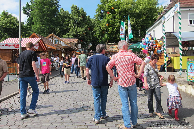 Bergkirchweih in Erlangen 2011