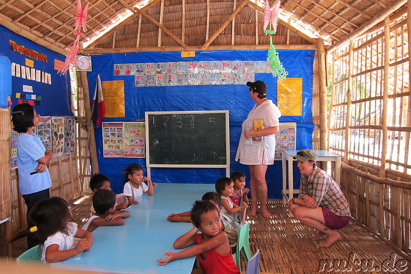 Besuch einer philippinischen Grundschule - Palawan, Philippinen