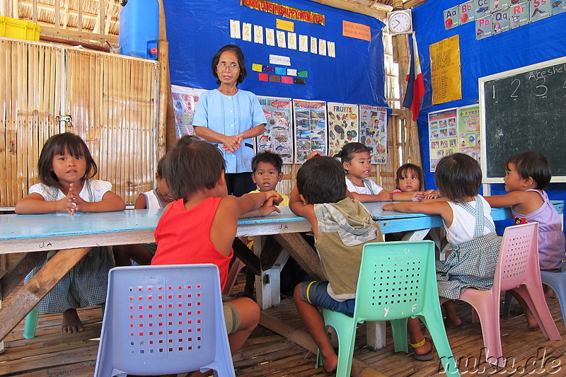 Besuch einer philippinischen Grundschule - Palawan, Philippinen