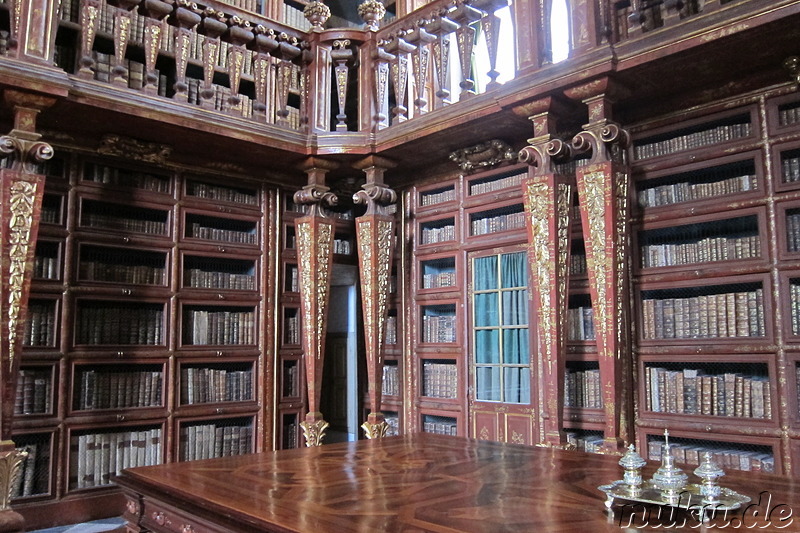 Bibliothek der Universität Coimbra, Portual