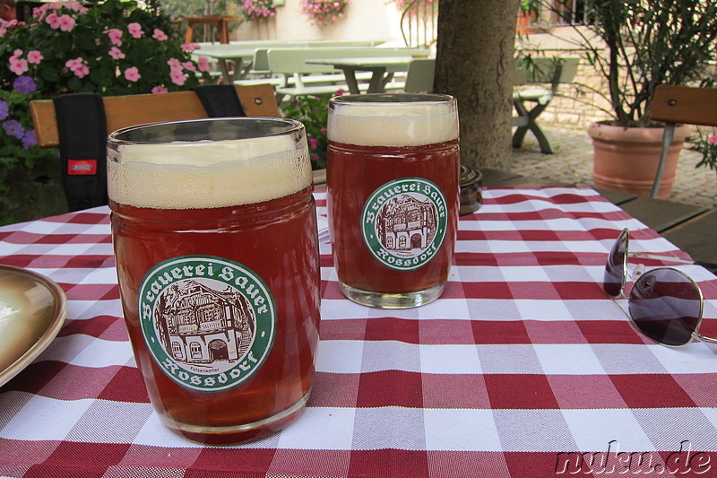 Bier von Brauerei Sauer in Roßdorf am Forst