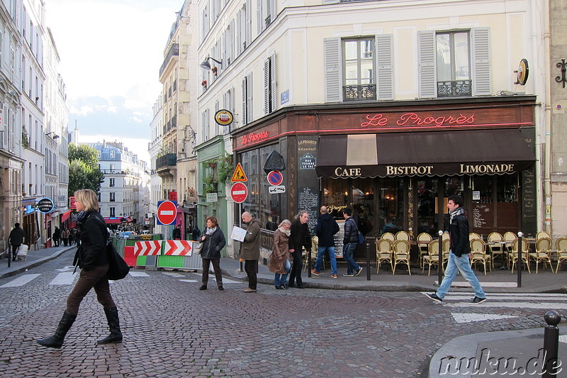 Bistrot Le Progres in Paris, Frankreich