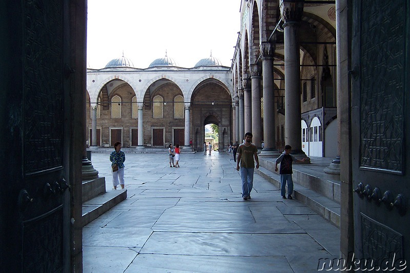 Blaue Moschee - Sultan-Ahmet-Moschee in Istanbul, Türkei