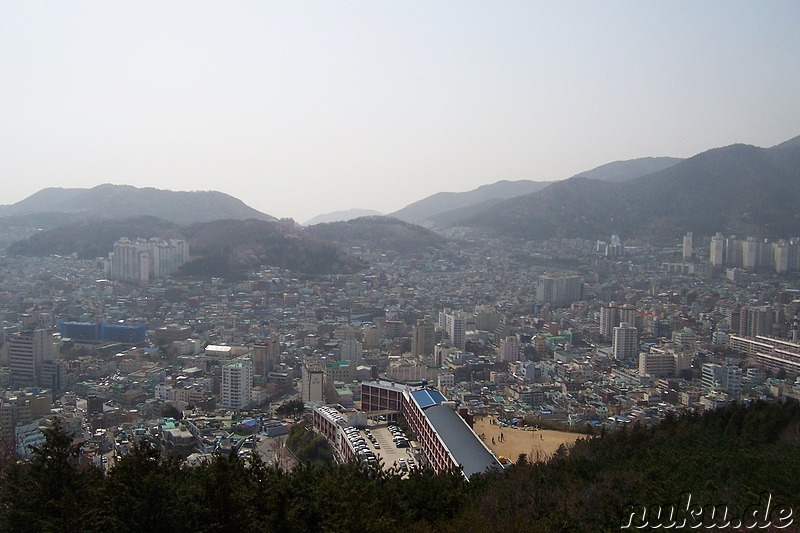 Blick auf Busan