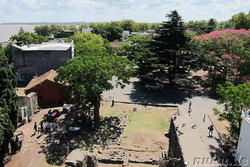 Blick auf Colonia del Sacramento, Uruguay