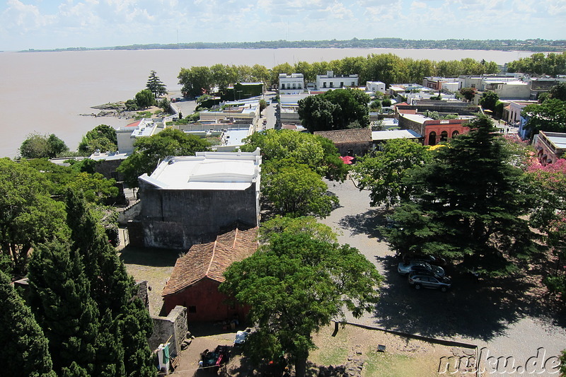 Blick auf Colonia del Sacramento, Uruguay