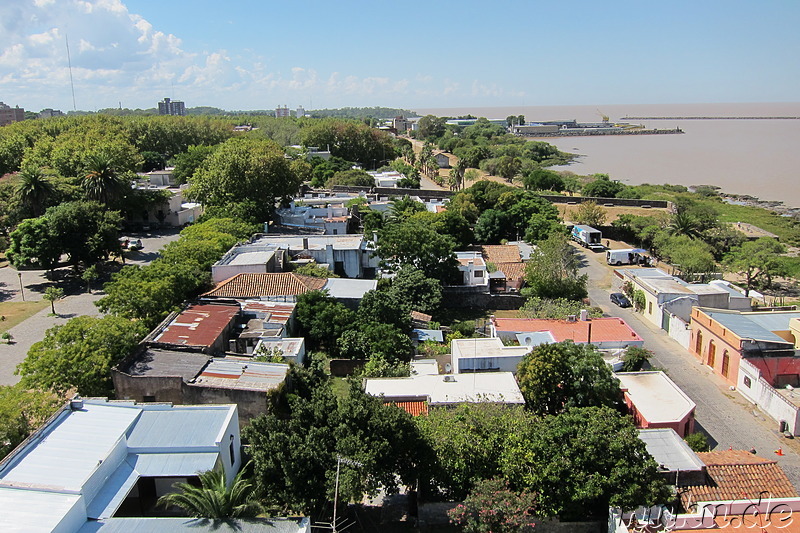 Blick auf Colonia del Sacramento, Uruguay