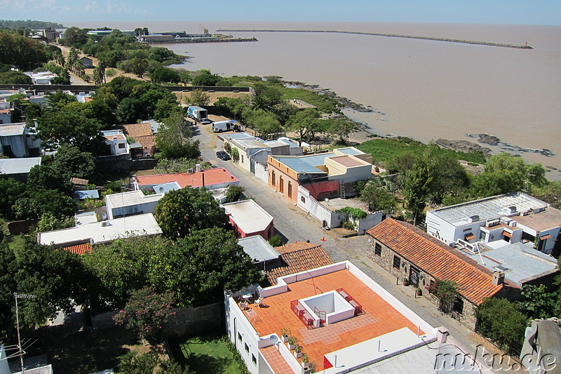 Blick auf Colonia del Sacramento, Uruguay