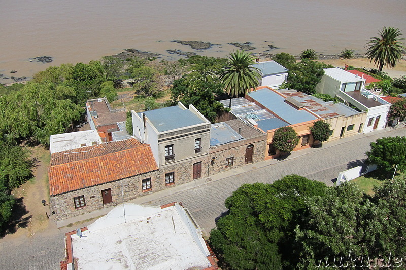 Blick auf Colonia del Sacramento, Uruguay