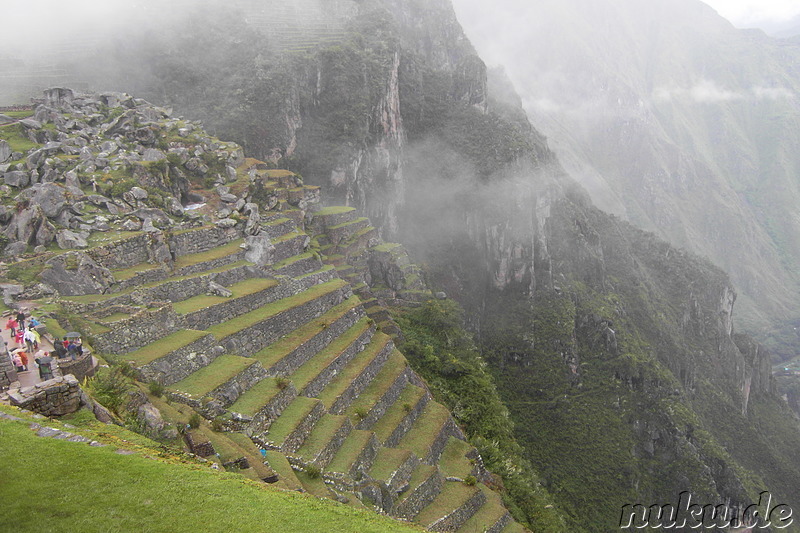 Blick auf das Rio Urubamba Valley, Machu Picchu, Peru