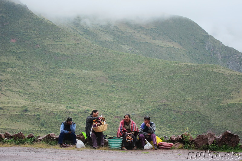 Blick auf das Urubamba Valley - Sacred Valley of the Incas, Peru