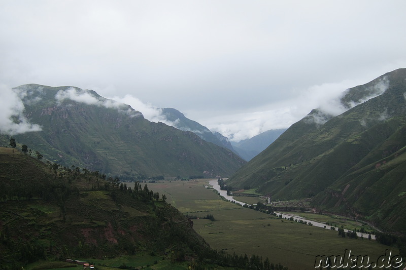 Blick auf das Urubamba Valley - Sacred Valley of the Incas, Peru