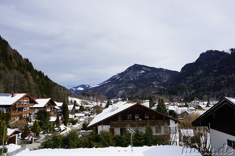 Blick auf den Aschauer Ortsteil Sachang