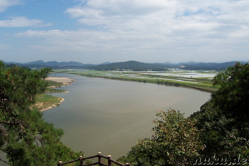 Blick auf den Geumgang (Fluss)