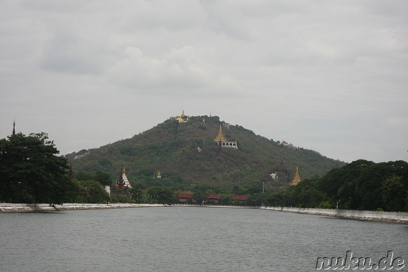 Blick auf den Mandalay Hill