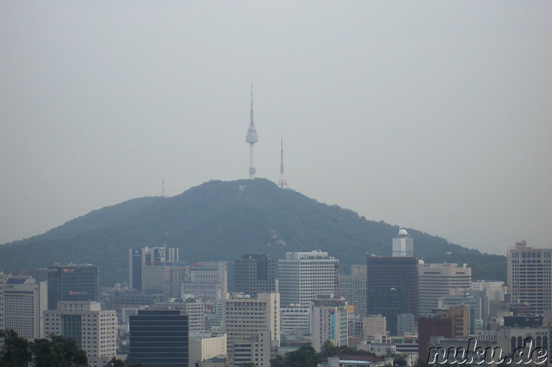 Blick auf den Seoul Tower