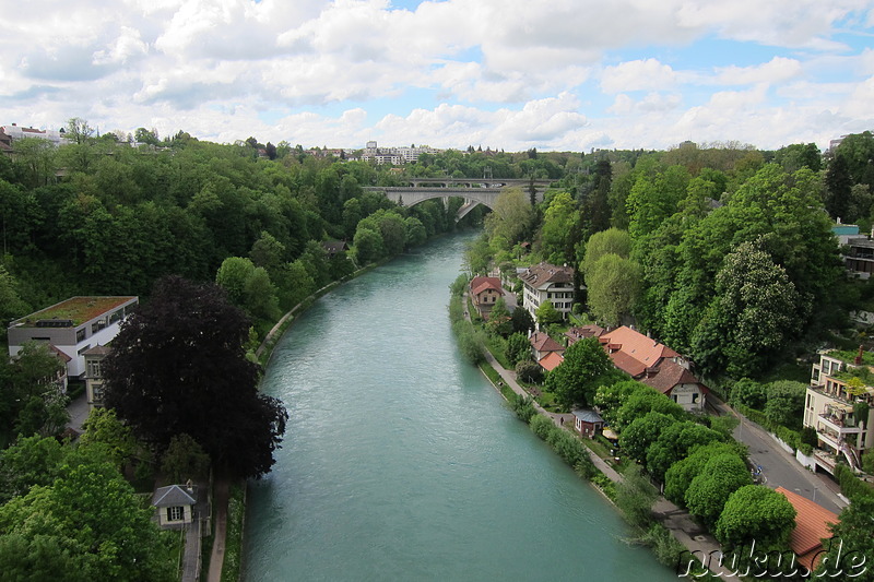 Blick auf die Altstadt von Bern, Schweiz