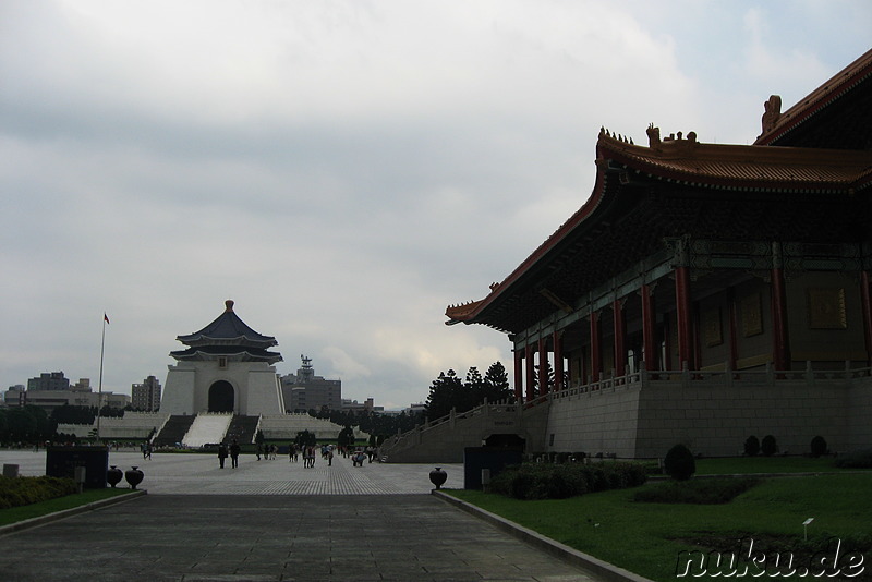 Blick auf die Chiang Kai-Shek Memorial Hall