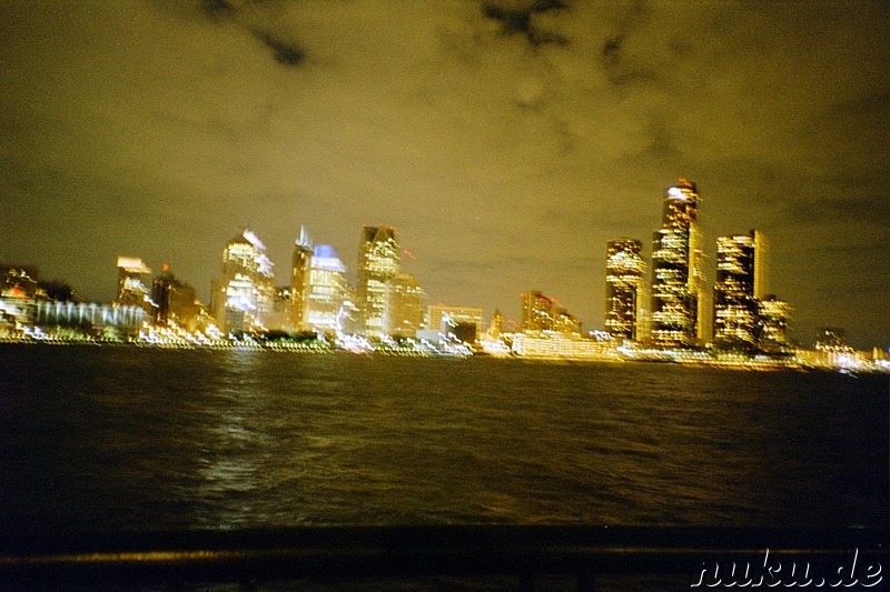 Blick auf die Skyline von Detroit, U.S.A.