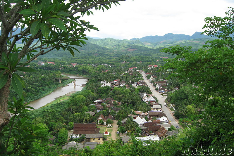 Blick auf Luang Prabang