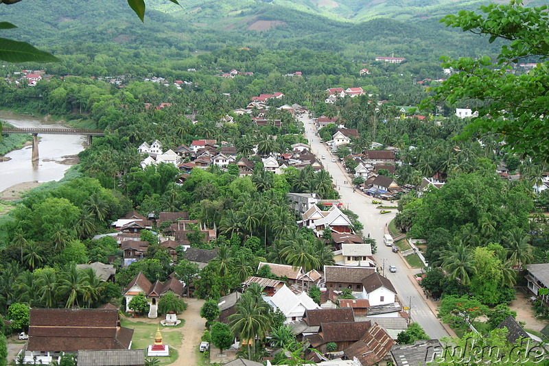 Blick auf Luang Prabang