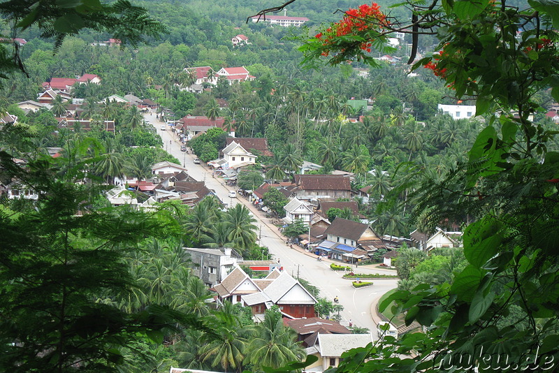 Blick auf Luang Prabang