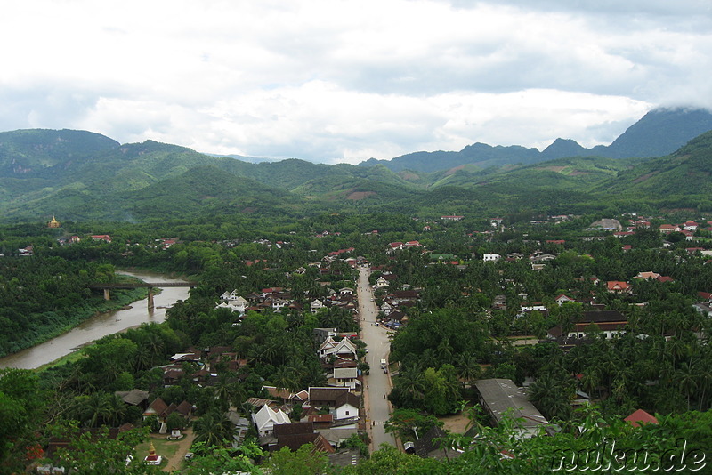 Blick auf Luang Prabang