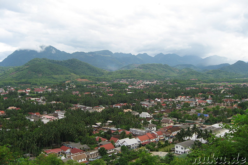 Blick auf Luang Prabang