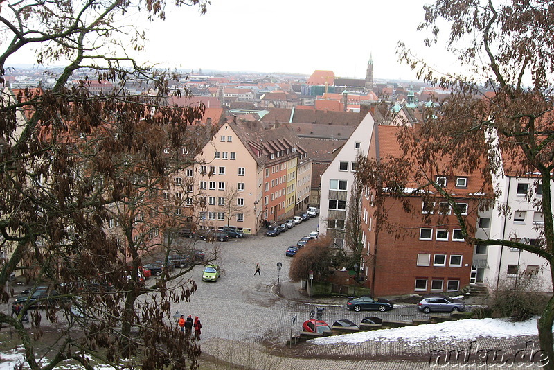 Blick auf Nürnberg von der Burg