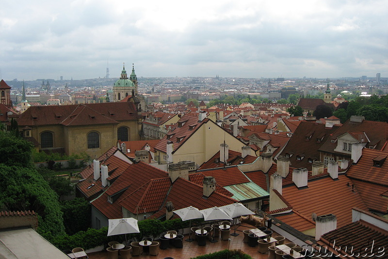 Blick auf Prag, Tschechien