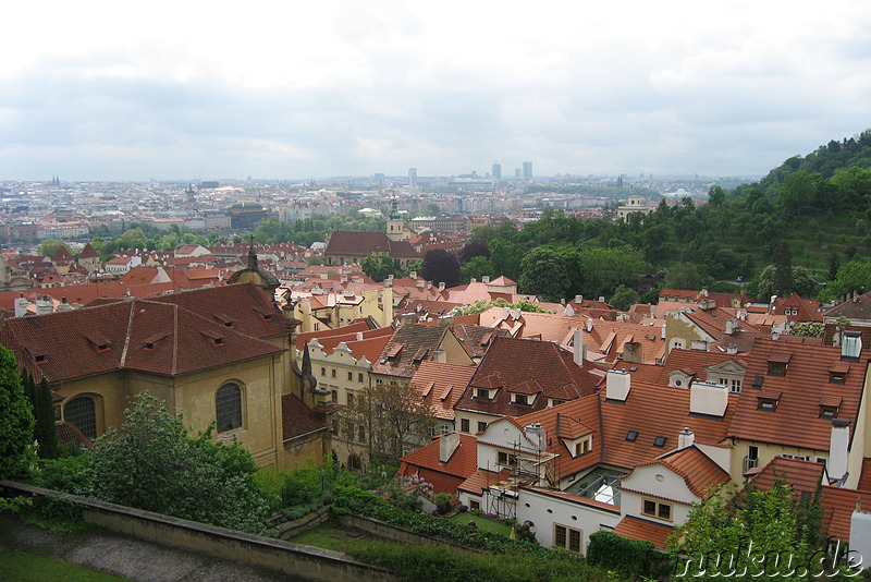 Blick auf Prag, Tschechien