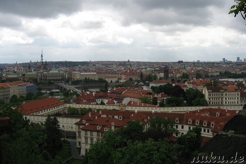 Blick auf Prag, Tschechien