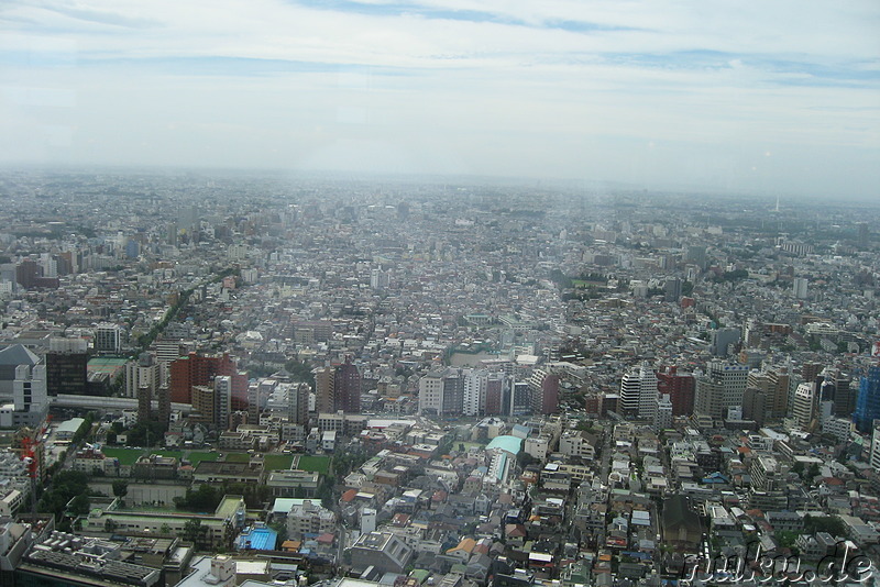 Blick auf Tokyo