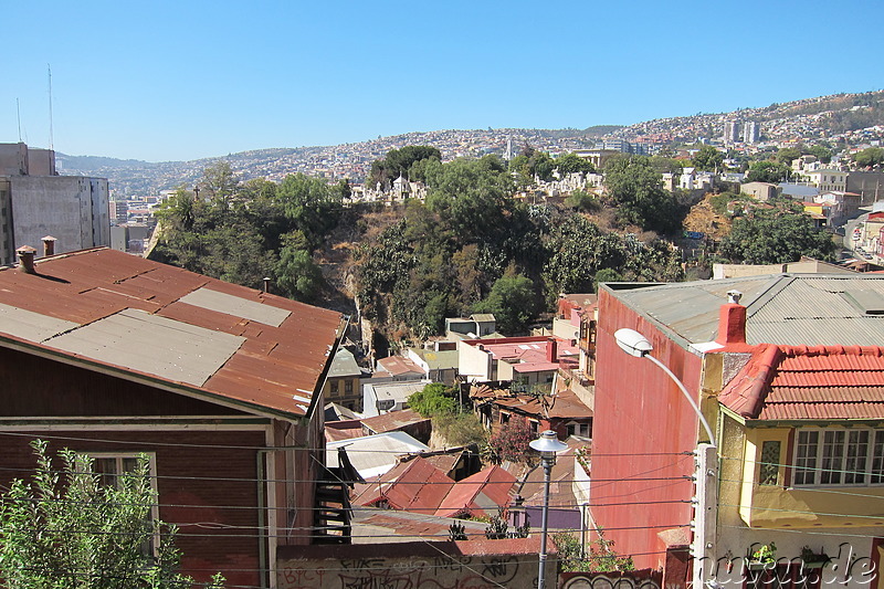 Blick auf Valparaiso, Chile