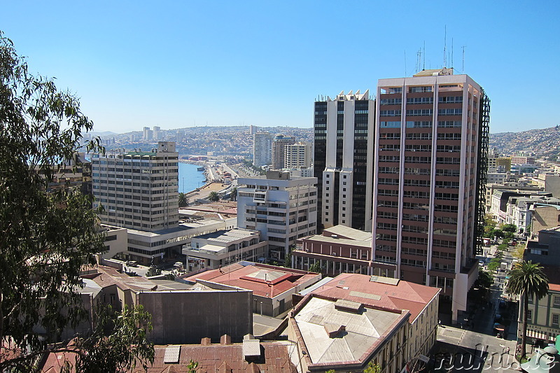 Blick auf Valparaiso, Chile