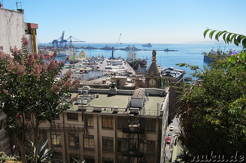 Blick auf Valparaiso, Chile