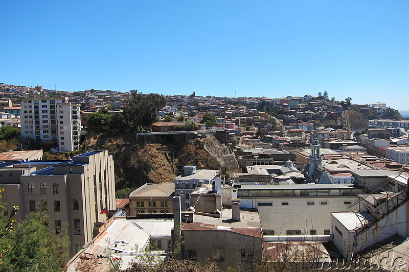 Blick auf Valparaiso, Chile