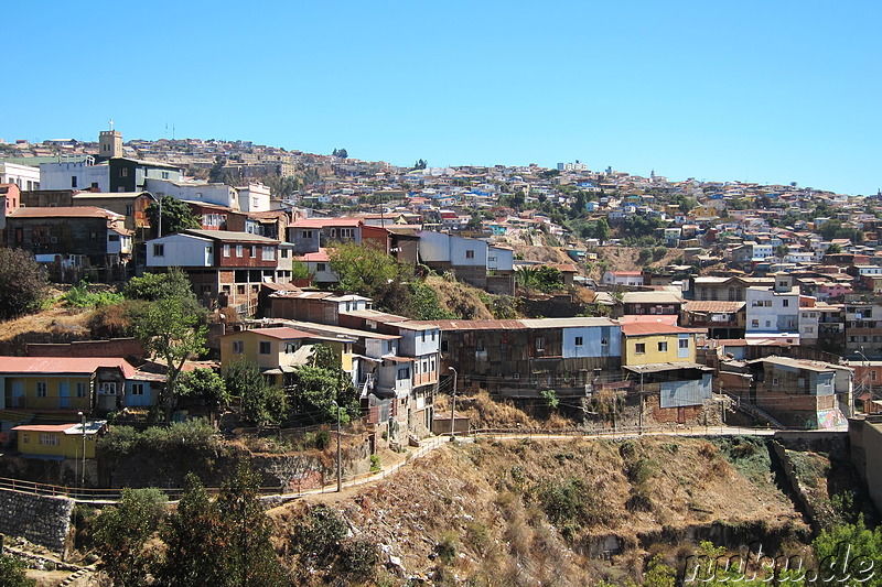 Blick auf Valparaiso, Chile