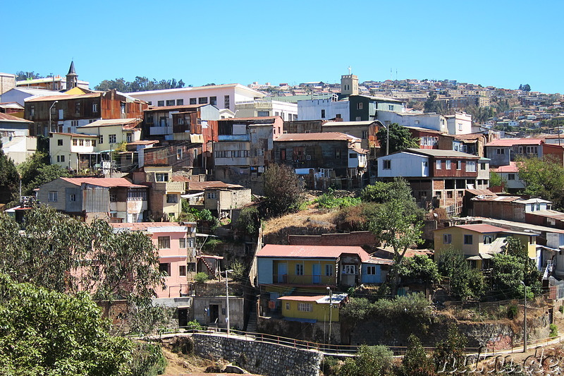 Blick auf Valparaiso, Chile